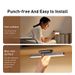 Baseus Night Hanging Magnetic LED Table Stepless Dimming Desk Lamp Rechargeable For Cabinet Bedroom Kitchen Light_maomaolike.com