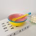 Color-Block Long Handle Ins Cute Girly Ceramic Tableware Coffee Stirring Home Use Spoon Adorable_maomaolike.com