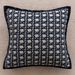 Light Luxury Black Sofa Pillow Cover High End Hotel Model Room Decorative Pillow Bedside Cushion Bed Back Pillow_maomaolike.com