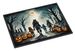 Werewolves Spooky Halloween Doormat Front Door Mat Indoor Outdoor Rugs For Entryway, Non Slip Washable Low Pile, 24H X 36W_maomaolike.com