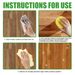 Jaysuing Wood Scratch Repair Beeswax Home Wood Floor Scratch Repair Color Polishing And Brightening Care Wax_maomaolike.com