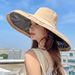Hot Sale Fashionable large brim solid color fisherman hat, outdoor sun hat_maomaolike.com