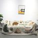 Camping Blanket Moisture Proof Picnic Mat Jacquard Tapestry Ins Style Sofa Towel Line Blanket Multifunctional Sofa Blanket_maomaolike.com