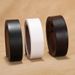 HOT High Quality Cowhide Men's Automatic Without Fashion Genuine Leather Belt for Men No Buckle_maomaolike.com
