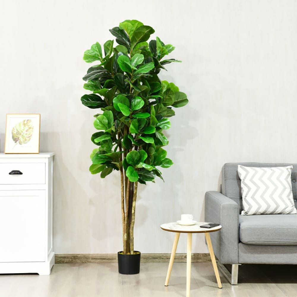 6-Feet Artificial Indoor-Outdoor Home Decorative Planter_maomaolike.com