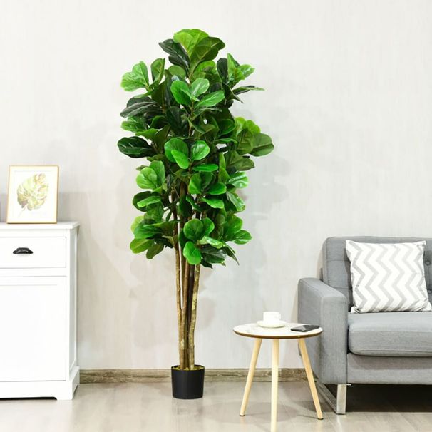 6-Feet Artificial Indoor-Outdoor Home Decorative Planter_maomaolike.com