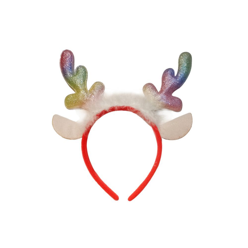 Florry Christmas Headbands For Women Green Christmas Tree Headbands Xmas Hair Bands Hair Accessories For New Year Holiday 12PCS_maomaolike.com