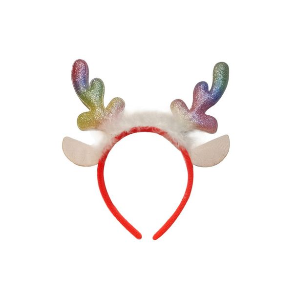 Florry Christmas Headbands For Women Green Christmas Tree Headbands Xmas Hair Bands Hair Accessories For New Year Holiday 12PCS_maomaolike.com