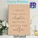 Inspirational Quote Painting Poster, Warm-toned Minimalist Typographic Poster, Encouraging Text With Delicate Leaf Accent, Ideal For Bedroom, Living_maomaolike.com