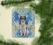 Rat Terrier My Angel Porcelain Ornament Christmas Tree Hanging Decorations For Home Christmas Holiday, Rectangle, Gift, Multicolor_maomaolike.com