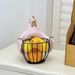 Hug Chicken And Vegetable Rack Detachable Iron Art Rotating Supplies Fruit Storage Basket_maomaolike.com