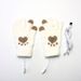 Heating Gloves 5-finger electric touch screen gloves Adult student jacquard bear paw pattern available in USB3 gear_maomaolike.com