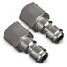 Stainless Steel Pressure Washer Quick Connect Plugs Set Of 2 | Female_maomaolike.com
