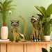 Cross-Border Hot Selling Alloy Animal Chinese Style Cartoon Cute Cat Ornament Desktop Home Anime Decoration Creative Gift_maomaolike.com