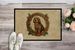 Otterhound Christmas Flowers Doormat Front Door Mat Indoor Outdoor Rugs For Entryway, Non Slip Washable Low Pile, 24H X 36W_maomaolike.com