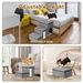 Dog Stairs For Bed And Couch 42cm H, Foldable Dog Stairs For Small Older Dogs Cats, 4 In 1 Adjustable Pet Cat Stairs Steps With Storage, Dog Ramps With Condo, Cat Scratcher, Hold Up To 180LBS_maomaolike.com