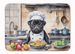 Pug The Chef Memory Foam Kitchen Mat Machine Washable Anti-Fatigue Mat Cushion Comfort Bath Mat Or Kitchen Rug_maomaolike.com