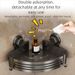 Bathroom Storage Rack Suction Cup Triangle Basket Wall-Mounted Corner Organizer For Washroom Toilet_maomaolike.com
