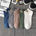 5 Pairs Of Socks For Men, Anti Odor Absorbing Short Tube Spring Summer Thin, Low Cut, Shallow Mouth Socks, Sports And_maomaolike.com