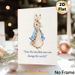 Motivational Rabbit Painting Poster, Soft Watercolor Rabbit In Blue Coat Poster, Uplifting Inspirational Quote Wall Decor For Bedroom & Living Room_maomaolike.com