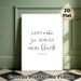 Psalm 73:28 German Religious Verse Painting Poster, Minimalist Black & White Typographic Poster, Serene Spiritual Message Ideal For Home, Prayer Space_maomaolike.com
