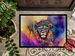 Hippie Animal Lion Doormat Front Door Mat Indoor Outdoor Rugs For Entryway, Non Slip Washable Low Pile, 24H X 36W_maomaolike.com