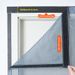 Full-magnetic-strip Velcro Mosquito‑proof Door Curtain For Summer, Home Bedroom Mesh Screen Door Divider—magnetic Self‑adhering, No Drilling Required._maomaolike.com
