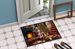 Cairn Terrier And Santa Claus Doormat Front Door Mat Indoor Outdoor Rugs For Entryway, Non Slip Washable Low Pile, 24H X 36W_maomaolike.com