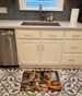 Norwich Terrier Fall Kitchen Pumpkins Memory Foam Kitchen Mat Machine Washable Anti-Fatigue Mat Cushion Comfort Bath Mat Or Kitchen Rug_maomaolike.com