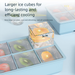 Silicone Tray, Large Cube Mold, Making, Quick Freezing, With Lid, Creative Commercial Bar, Homemade Square Ice_maomaolike.com