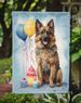 Belgian Tervuren Happy Birthday Garden Flag Mailbox Flag Decorative Yard Flag Banner Outside Patio Artwork Yard Flower Beds, Garden Size, Multicolor_maomaolike.com