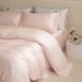 Wholesale Nordic Light Luxury 60s Lenzing Tencel Four-Piece Summer Simple Embroidery Naked Sleep Double-Sided Cool Feeling 4-Piece_maomaolike.com