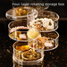Internet Celebrity Display Stand Rotating Multi-layer Storage Box Desktop Earrings Ear Studs Rings Hand Jewelry_maomaolike.com
