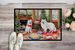 American Eskimo Christmas Cookies Doormat Front Door Mat Indoor Outdoor Rugs For Entryway, Non Slip Washable Low Pile, 24H X 36W_maomaolike.com