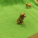 Old Bronze Wealth-Enhancing Yellow Personalized Retro Solid Zodiac Dog Tea Pet Desktop Ornament Decoration_maomaolike.com