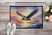 Pelican Fyling At Sunrise Doormat Front Door Mat Indoor Outdoor Rugs For Entryway, Non Slip Washable Low Pile, 24H X 36W_maomaolike.com