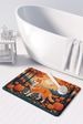 Akita Fall Memory Foam Kitchen Mat Machine Washable Anti-Fatigue Mat Cushion Comfort Bath Mat Or Kitchen Rug_maomaolike.com
