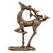Brass Plum Blossom Deer Office Home Desktop Decoration Ornament Christmas Wedding Gift Auspicious Antique Solid Copperware_maomaolike.com