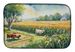 Cows By The Cornfield Dish Drying Mat Absorbent Dish Drying Mat Pad For Kitchen Counter Dish Drainer Mat For Countertop, 14 X 21", Multicolor_maomaolike.com