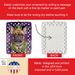 French Bulldog King Of Mardi Gras Porcelain Ornament Christmas Tree Hanging Decorations For Home Christmas Holiday, Rectangle, Gift, Multicolor_maomaolike.com