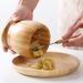 Mortar Household Manual Solid Wood Crusher Bamboo Crushing Paste Tool Medicine Grinding Pestle Garlic Jar Wooden_maomaolike.com