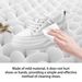 Jakehoe Sports Shoe Wet Wipes (10 Pieces), Small White Shoes Sneakers Oxidizing Clean Decontamination White Portable Shoe Wipes_maomaolike.com
