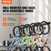 VEVOR Bike Storage Rack, 6 Bike Racks And 5 Helmets Hooks, Wall Mount Bike Storage Hanger, Home & Garage Organizer, Customizable For Various Bike Sizes, Adjustable Holder, Holds Up To 300 Lbs, 64-inch_maomaolike.com