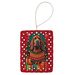 Bloodhound Holiday Christmas Porcelain Ornament Christmas Tree Hanging Decorations For Home Christmas Holiday, Rectangle, Gift, Multicolor_maomaolike.com