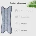 Microfiber Washable X-type Butterfly-shaped Cleaning Tools Mop Rag Smudge Removal Mops Pads Replacement Flat Cleaning Cloth_maomaolike.com