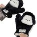 Cartoon Puppy Plush Gloves, Ins-style, Warm Thick Winter, Suitable For Students, Cycling, Cold And Wind Protection, Can Be Hung Ar_maomaolike.com
