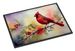 Cardinal Doormat Front Door Mat Indoor Outdoor Rugs For Entryway, Non Slip Washable Low Pile, 24H X 36W_maomaolike.com