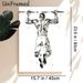 Pull-up Fitness Painting Poster, Monochrome Ink Splash Style Poster, Motivational Fitness Decor, Suitable For Gym And Home Workout Spaces_maomaolike.com