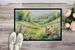 Rabbit Springtime Meadow Doormat Front Door Mat Indoor Outdoor Rugs For Entryway, Non Slip Washable Low Pile, 24H X 36W_maomaolike.com