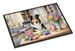 Decorating Easter Collie Doormat Front Door Mat Indoor Outdoor Rugs For Entryway, Non Slip Washable Low Pile, 24H X 36W_maomaolike.com